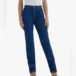 Wrangler Blue Straight-Leg Jeans